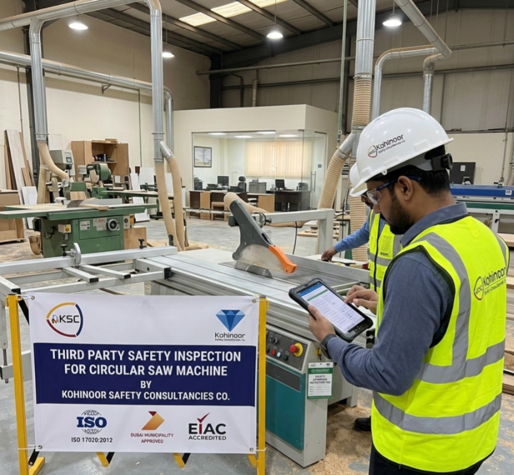 Third Party Safety Inspection For Circular Saw Machine